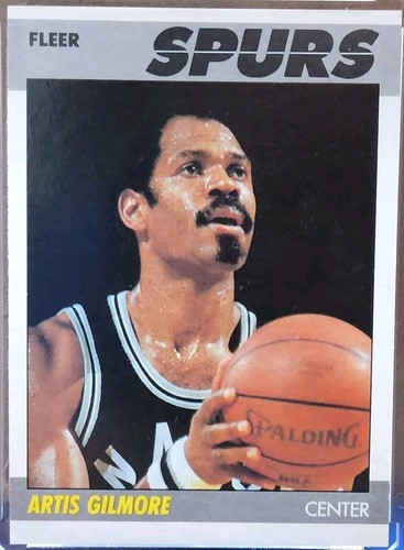 1987-88 Fleer Artis Gilmore San Antonio Spurs #40 *SEE PHOTOS FOR CONDITION*