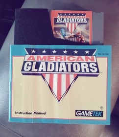 American Gladiators NES With Original Box, Game And Manual