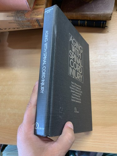 1993 "AGING WITH SPINAL CORD INJURY" 1ST EDITION USA MEDICAL HARDBACK BOOK (P6) - Picture 2 of 18