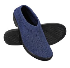 Arcopedico Sec V 3R Denim Navy Knit Comfy Walking Shoe Size US 78-8.5 EU 39