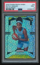 Ruthy Hebard 2020 Panini Prizm WNBA Mojo Prizm #96 Rookie RC /25 PSA 9