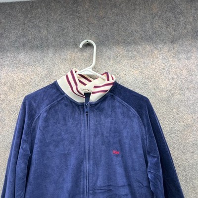 [美品]Christian Dior MONSIEUR ベロアスウェットMサイズ Christian Dior Monsieur Jacket Mens Medium Blue Velour Zip Up