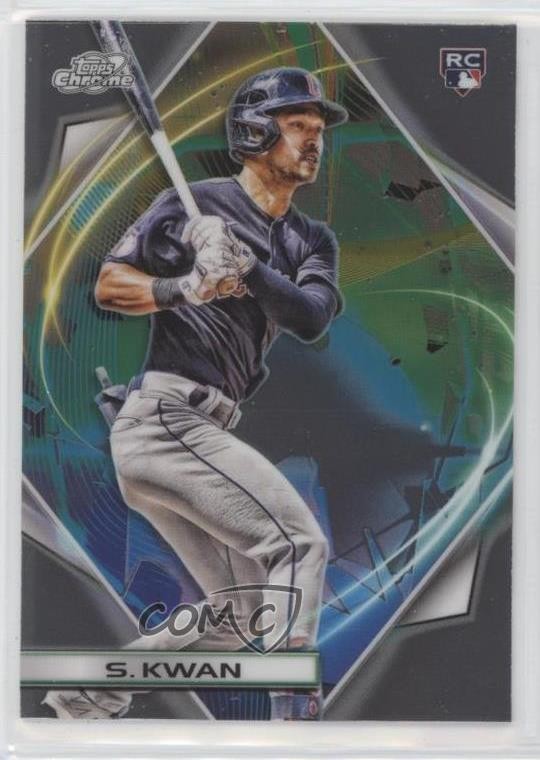 2022 Topps Cosmic Chrome Steven Kwan #147 0z1i