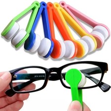 5 Eyeglass Cleaner Kit Microfiber Cloth Lens Wipes for Glasses Sunglasses Screen