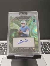 2025 Wild Card Metallix - Walker Howard 1/1 Auto - Oil Spill Fractal- Blue Ink