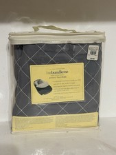 JJ Cole Collections litebundleme Infant Car Seat Cover Gray White