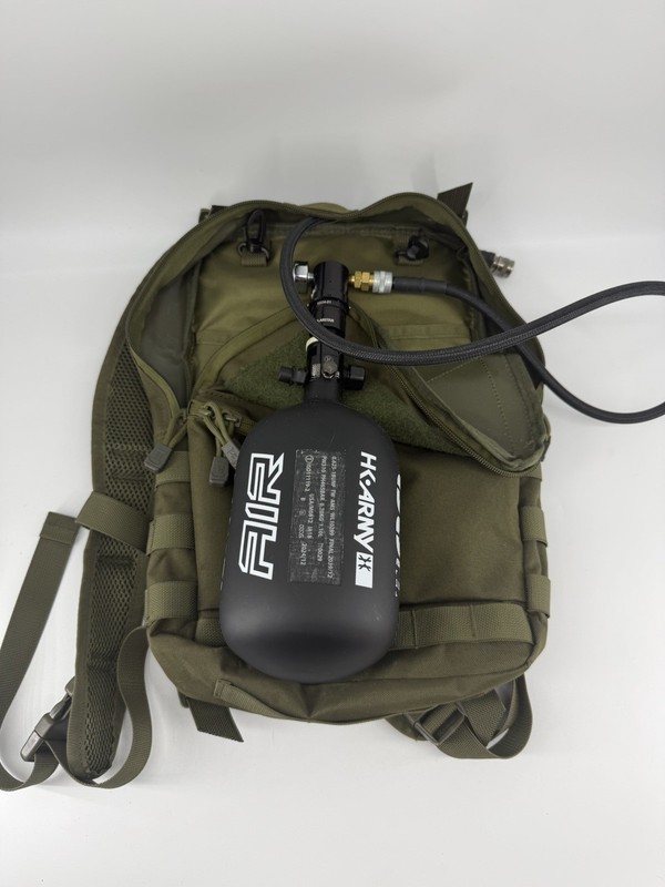 Hk Army Air Tank 4500 With Polar Star Air Nozzle Air Hose And Backpack