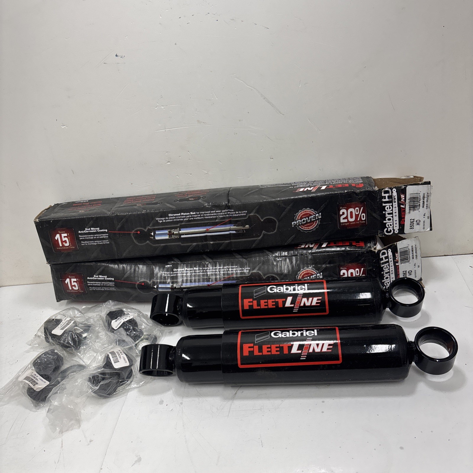 2pack NEW Gabriel 85062 Fleetline Series Front Shock