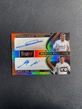 2025-26 Select La Liga #SP-ZM Zinedine Zidane Mesut Ozil Dual Auto Tie-Dye 15/25