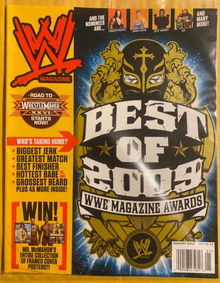 WWE AWARDS best of 2009 UNDERTAKER John cena JEFF HARDY dx HOTTEST BABES sealed