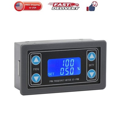 Signal Generator, DC 3.3-30V Function Generator 5-30mA LCD Display PWM Pulse ...