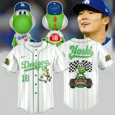 Dodgers x Yoshi Classic Design 2026 Jersey Print For Fan