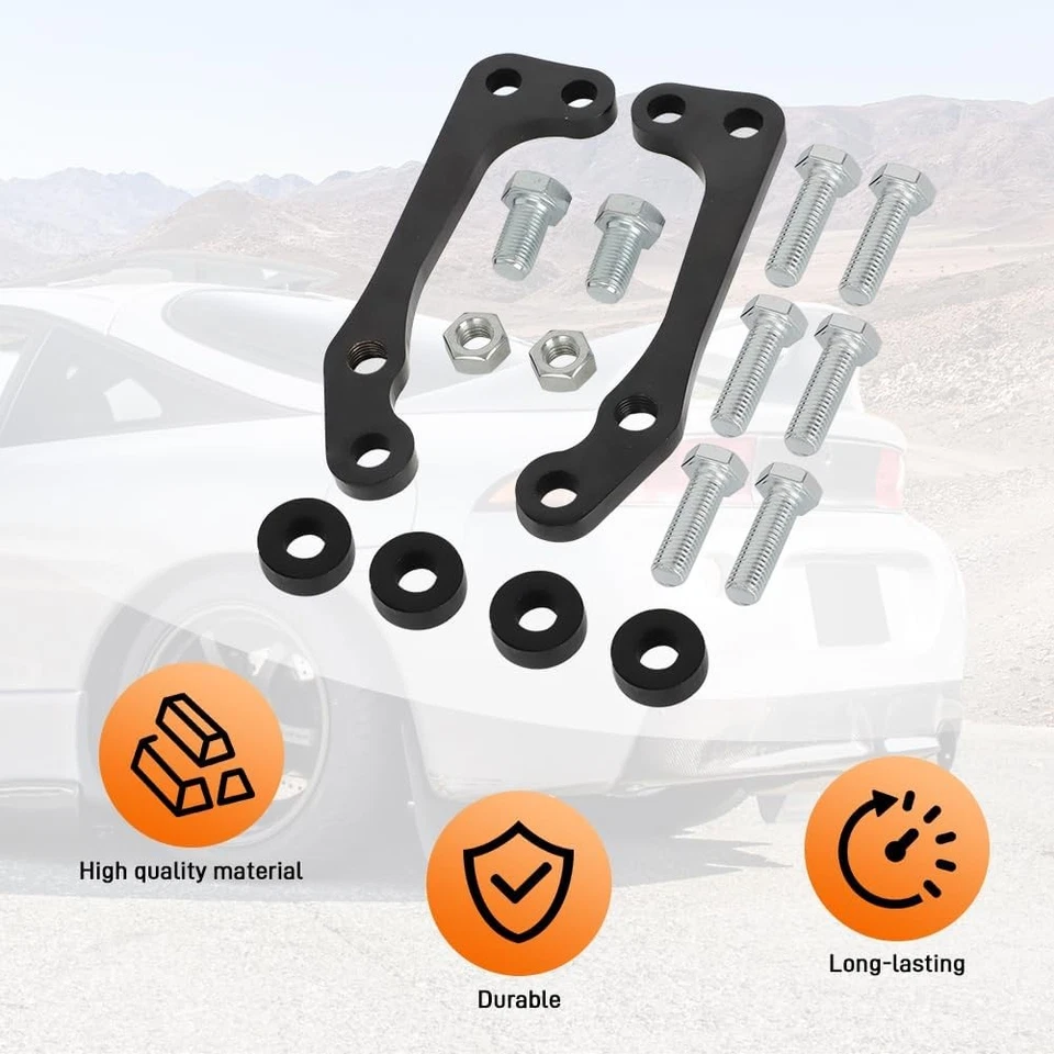 Soportes de montaje de pinza Brembo EVO para Mitsubishi Eclipse GSX GST DSM 1990-99 Foto 4 de 4