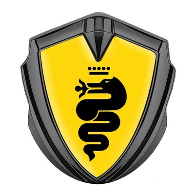Alfa Romeo 3D Metal Emblem Badge Sticker Fender Logo Hood Decal
