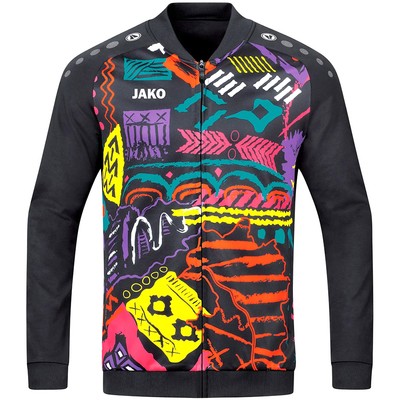 Jako Tropicana Retro Herren Freizeit Casual Vintage Jacke bunt neu