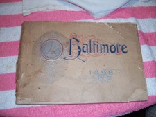 Baltimore Booklet Promoting Trade Enterprizes and Prominent Personnel of 1898 