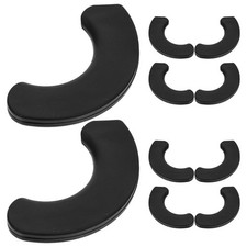 10 Pcs Crescent Cushion Dumbbell Holder Fitness Barebell Pad Barbell Hip Thrust