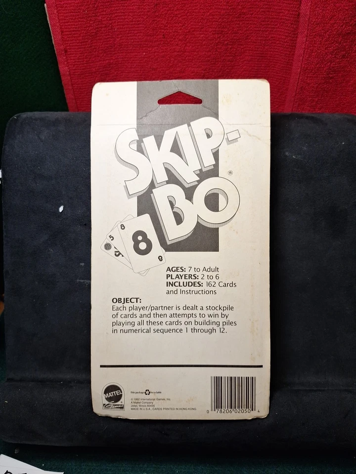 Mattel 1992 Skip Bo - Image 3 of 4