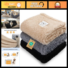 1 Pack 3 Calming Blankets Fluffy Premium Fleece Pet Blanket Soft Sherpa Throw fo
