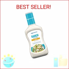 Amazon Brand - Happy Belly Light Ranch Dressing, 16 fl oz (Pack of 1)