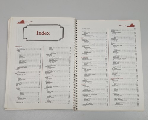 Virginia Flavors FHA 1984 Cookbook Recipes Of VA Future Homemakers Of America - Picture 9 of 10