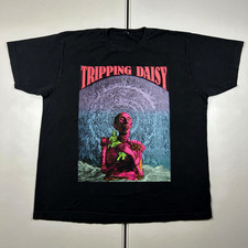 Collection Tripping Daisy Band Live In Concert Black Shirt S to 5XL CK598