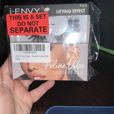 i-ENVY 2 Pairs False Eyelashes Feline Vibe Cat and Fox Eye Lifting Look, Dramati