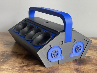 TURBO V8 Engine Cooler, Multi Colors