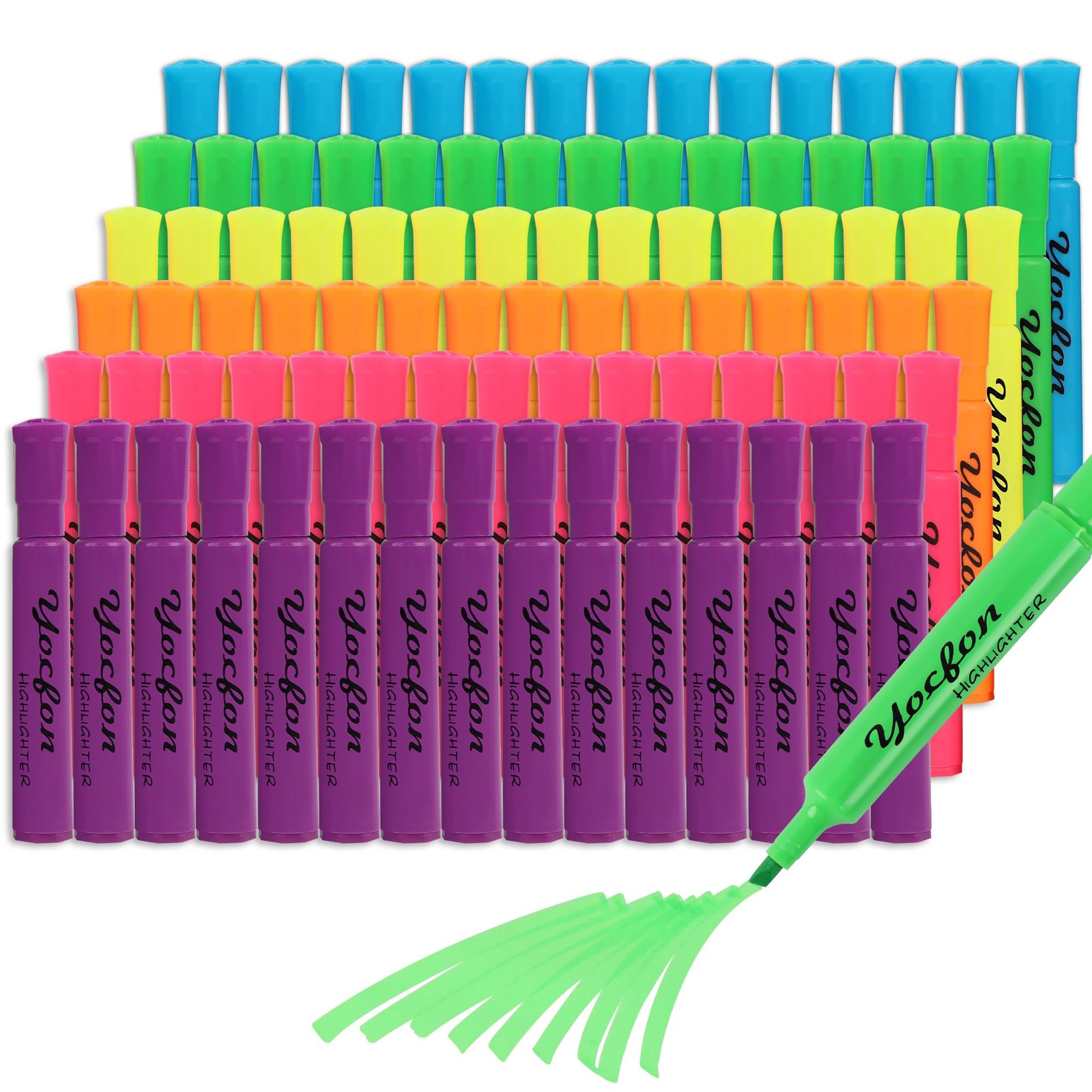S Assorted Fluorescent Colors