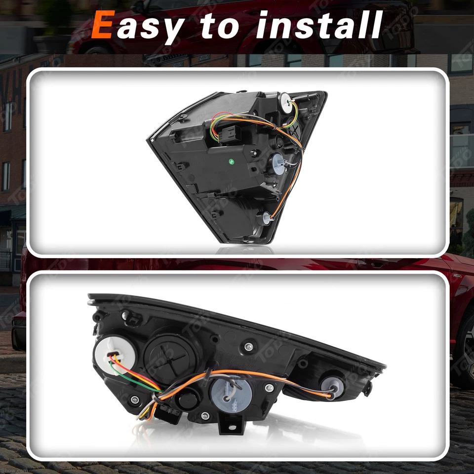 Fits 24-25 Hyundai Kona LED Tail Light W/Halogen Turn Signal 92405-BE020 Driver - Image 4 of 4