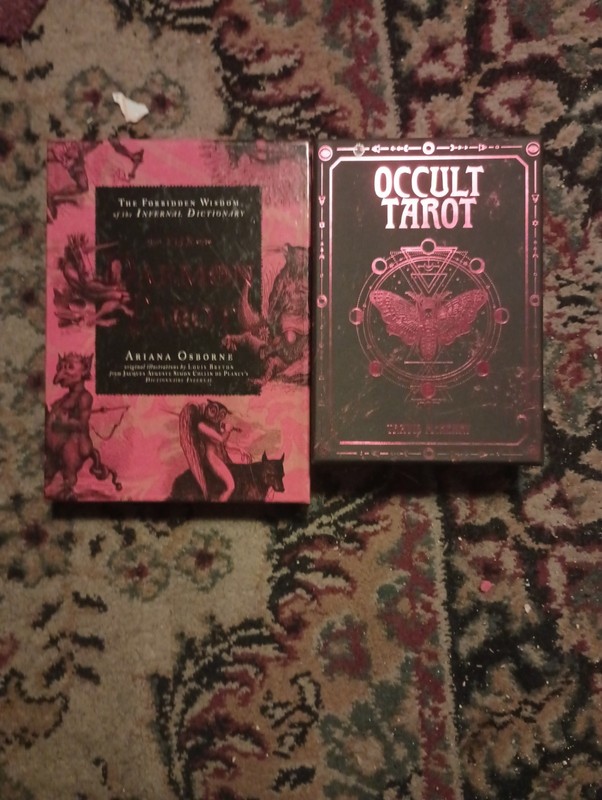 Daemon Tarot Occult Tarot Left Hand Path Witchcraft Tarot Card