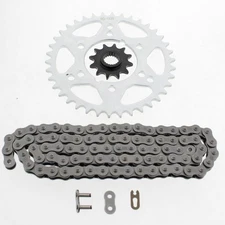 1997 Polaris Scrambler 500 4x4 Non O Ring Chain & Rear Sprocket Set 12/38-84L