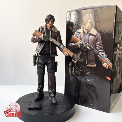 33cm Resident Evil Leon S. Kennedy GK PVC Actionfigur Biohazard Spiel Leon +BOX