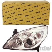 TYC Hauptscheinwerfer H7/H1 Rechts Passend FüR Opel Signum CC Vectra C DTI 16V