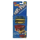 VTG 1988 Hot Wheels Pop 'N Play School House Building Set New Sealed Damaged Box