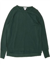 ATHLETA Womens Sweatshirt Jumper UK 10 Small Green BN05
