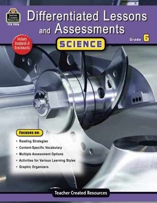 Differentiated Lessons & - Paperback, by Teacher Created Resources - Very Good