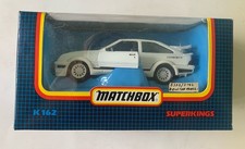 Vintage Matchbox Superkings White Ford Sierra RS 500 Cosworth - Boxed