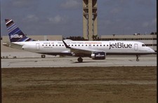 GH05 Oryginalna naklejka zjeżdżalnia samolotu / Dia Jet Blue E190 N368JB