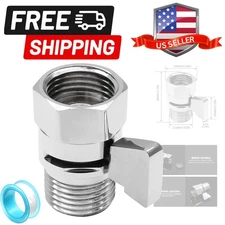 Shower Head shutoff Valve，Water Flow Control Valve Brass Shut Off Valve G1/2 ...