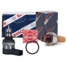 BOSCH Druckregelventil 057130764H + AIC Drucksensor 03L906054A für VAG 2.0 TDI