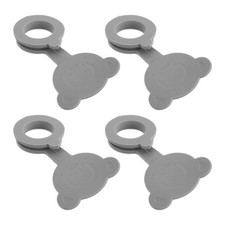 4 Pcs Silicone Bathtub Drain Stoppers Drain Plug Leak Proof for Baby Bathtubs