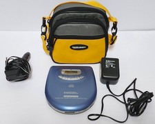 Emerson Portable CD Player w/ Transmitter Play Wireless HD7299 Turns On Untested