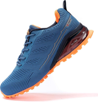 Kricely Traillaufschuhe Herren Leicht Atmungsaktiv Wanderstiefel Rutschfest Lauf