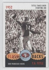 2006 Topps Heritage Flash Backs YA Tittle #FL-3 HOF 8z0