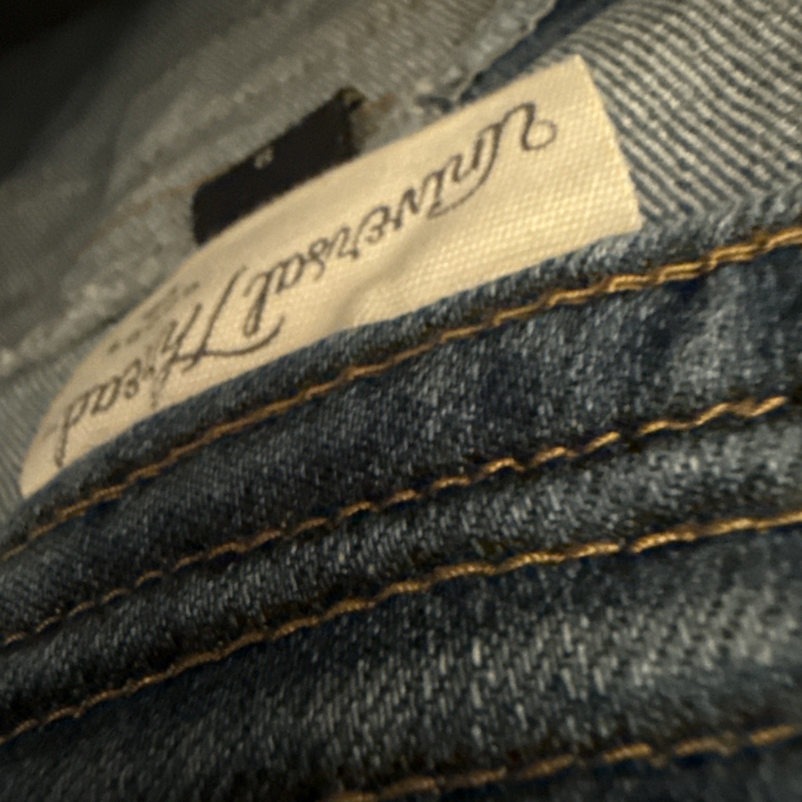 Universal Threads Classic Midlength Denim Jean Sk… - image 4