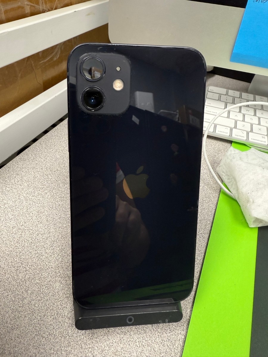 Apple iPhone 12 BLACK 64GB Unlocked - Very Good 23 -MGEF3LL/A | eBay