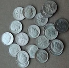 Lot of (20) - BU 1946 D Roosevelt Dimes - $2.00 Face Value - 90% Silver
