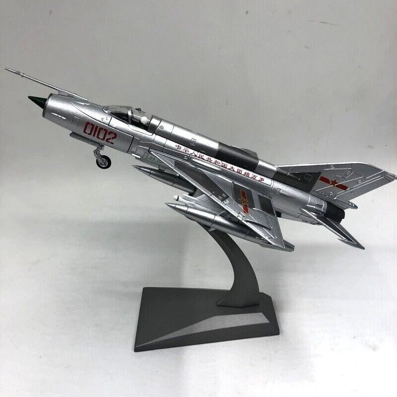 1:72 Chinese PLAAF J-7 Fighter Aircraft Model Diecast Military Collection Gift