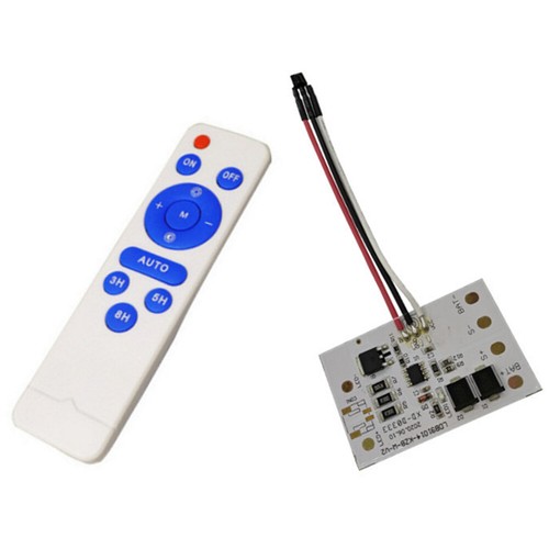 3.2V 3.7V Solar Charging LED Ceiling Light Circuit Board Controller with Remote - Picture 1 of 6